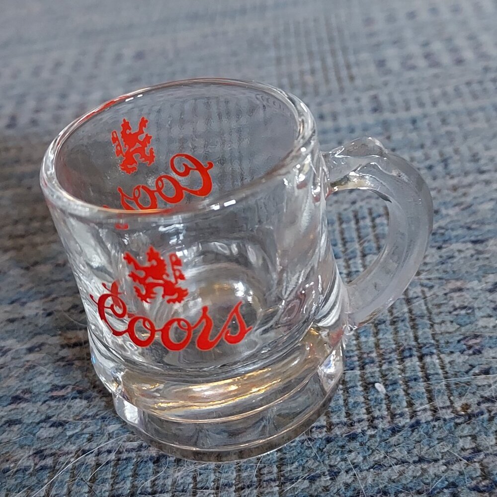 Coors Mini Beer Mug Shot Glass